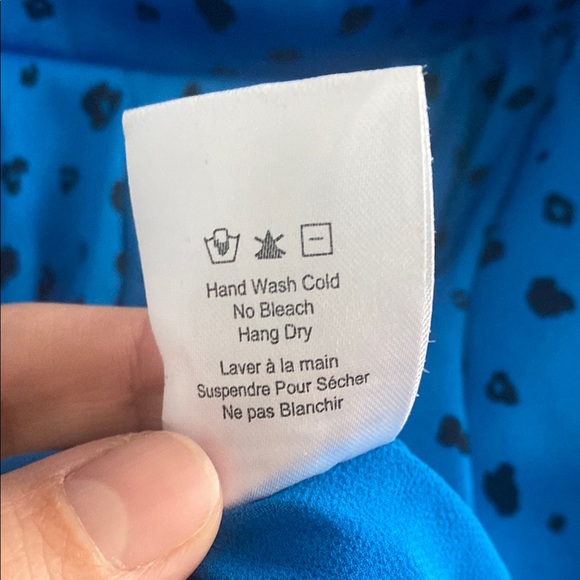 Blue Patterned Dress - Picture 9 of 13